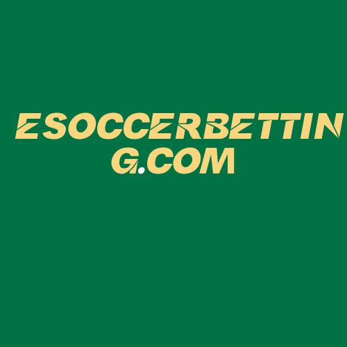 Logo da ESOCCERBETTING